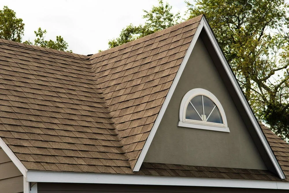New architectural shingle roof and dormer in Washington DC